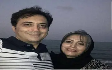 تیپ مجید اخشابی و خواهرش در کنار دریا + عکس