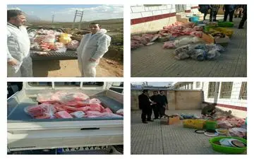 کشف و معدوم‌سازی بیش از یک تن مواد غذایی فاسد در شهرسرابله