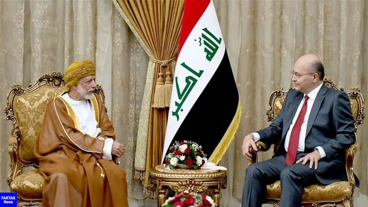برهم صالح در دیدار با بن علوی: ثبات عراق عامل اصلی امنیت منطقه است