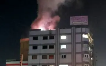 سومین آتش‌سوزی شامگاهی در بابل