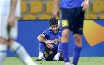 مدافع استقلال در خطر از دست دادن دربی