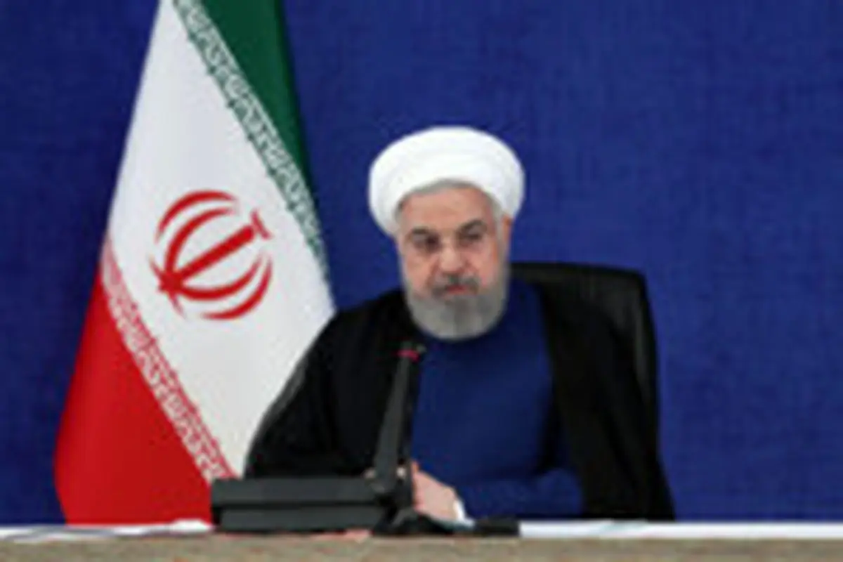 روحانی:ملت ما مردانه و علی وار مشکلات را تحمل کرده و مقاومت کردند