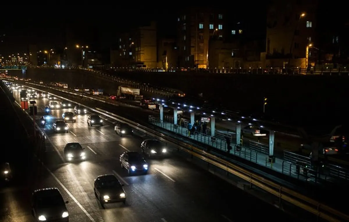 ترافیک عادی و روان در اطراف حرم امام و محورهای تهران