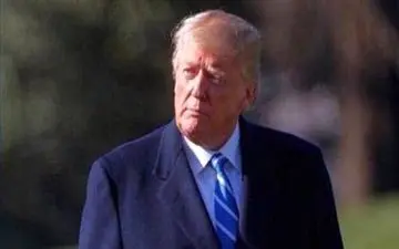 پالتوی ترامپ سوژه شد + عکس