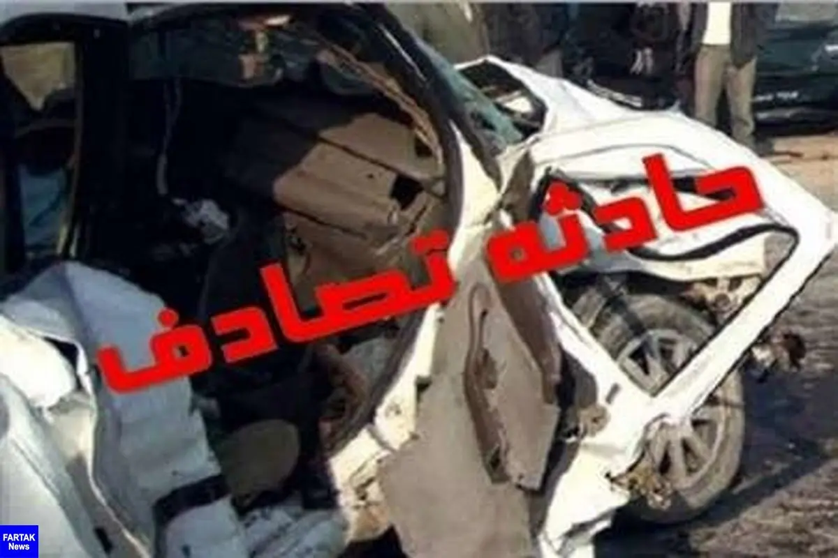 مصدوم شدن ۶ نفر در حادثه رانندگی در اتوبان شهید باکری