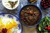 دستور پخت گام به گام قورمه سبزی با گوشت قلقلی