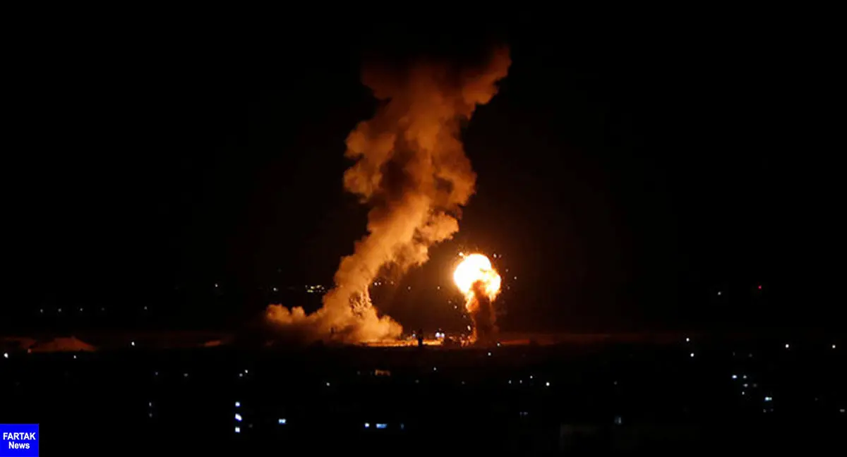 حمله هوایی رژیم صهیونیستی به مناطقی در نوار غزه