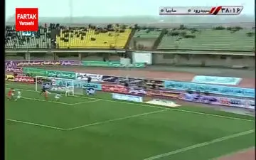 سوپر گل تماشایی توحید غلامی به سایپا + فیلم