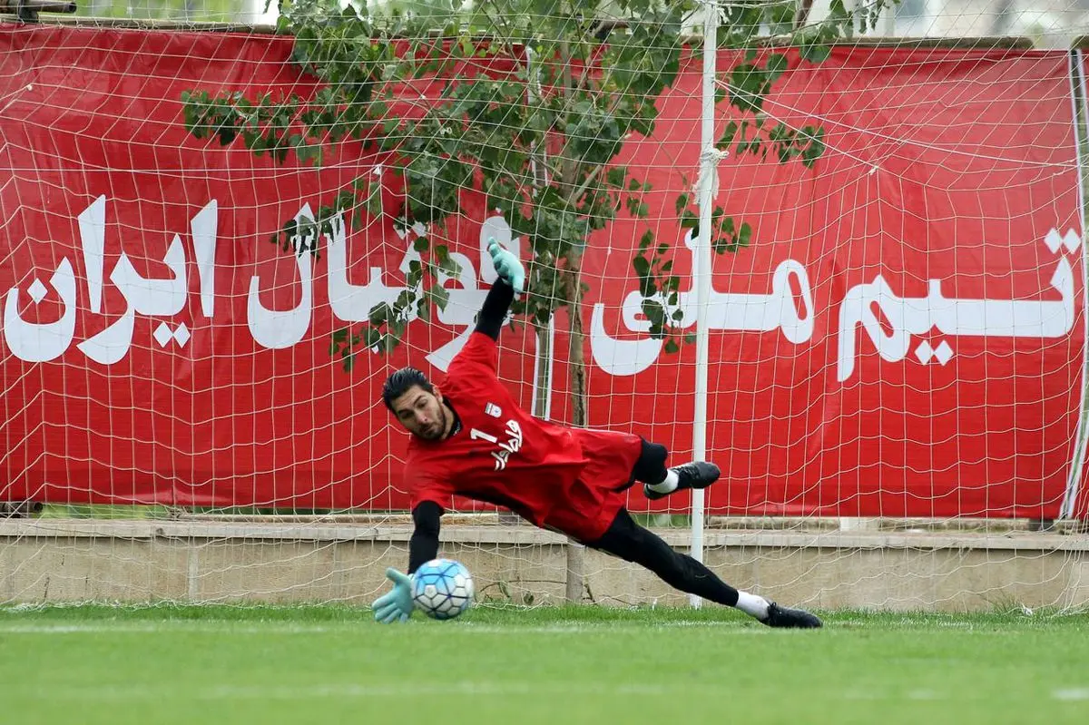 تست بازیگری جالب مهران مدیری از سنگربان پرحاشیه پرسپولیسی 