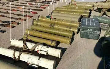 کشف موشک های آمریکایی «تاو» در جنوب سوریه