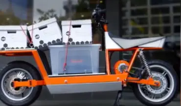 موتورسیکلتی قدرتمند و لوکس، مخصوص حمل بار + فیلم 