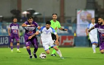 گزارش تصویری از دیدار تیم‌های ملوان و‌ هوادار