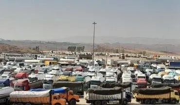  صادرات بیش از ۳۷۱ میلیون دلار کالا از مرز خسروی به عراق
