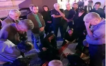 حضور جمع کثیری از اهالی سینما در مراسم تشییع یدالله صمدی