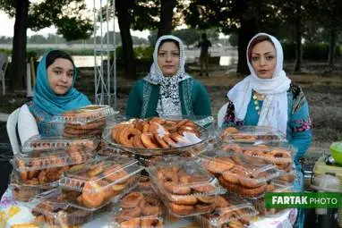 جشنواره گردشگری خوراک کرمانشاهی در شهر بازی 