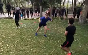 علی کریمی و محمدحسین میثاقی تیم شدند!