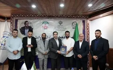 کسب رتبه سوم روابط عمومی هیئت بدنسازی کرمانشاه در کشور 