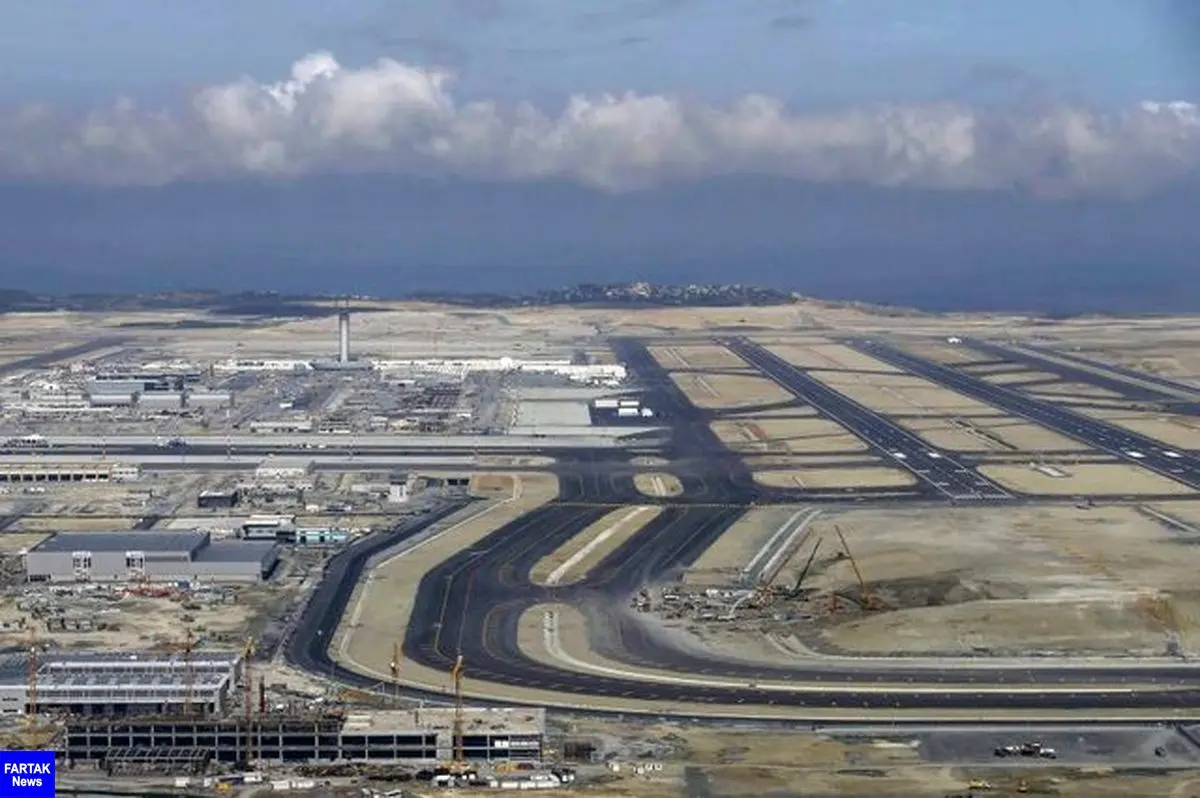 اردوغان فردا «بزرگ‌ترین فرودگاه جهان» را افتتاح می‌کند