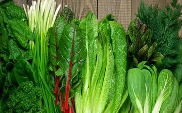 کاهش ابتلا به بیماری قلبی با مصرف سبزیجات با برگ سبز