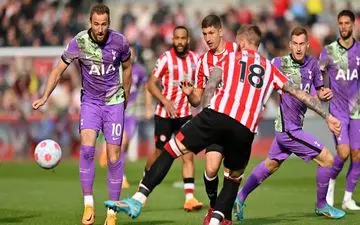 ویدیو گل اول تاتنهام به برنلی توسط هری کین