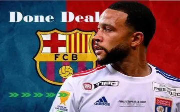 دپای پیوستن خود به بارسلونا را تأیید کرد 