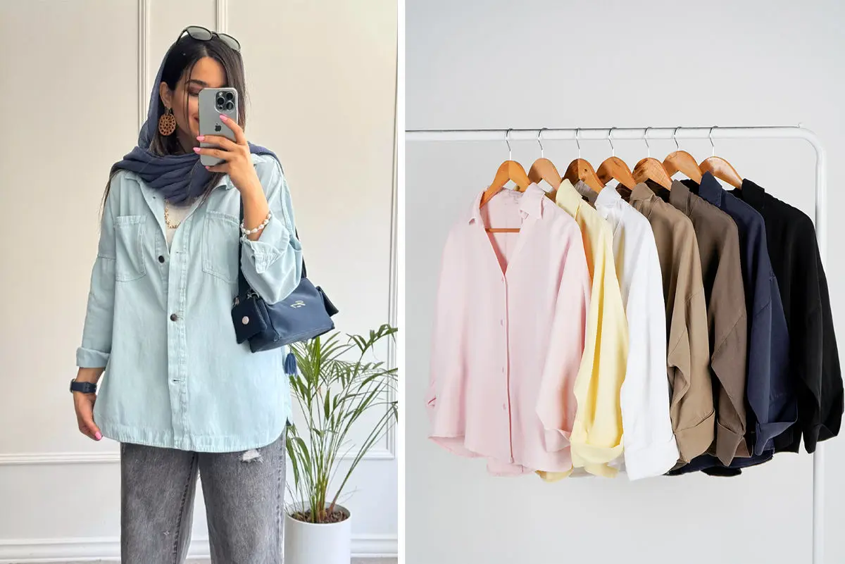 شومیز-ساده؛-لباس-مینیمال-برای-روزهای-پررفت‌و‌آمد