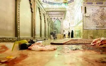 لحظۀ انتقال مجروحان حملۀ تروریستی شاهچراغ + تصاویر