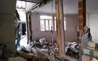 انفجار مهیب منزل مسکونی در گرگان به علت نشت گاز
