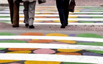 بدشانس‌ترین عابر پیاده 