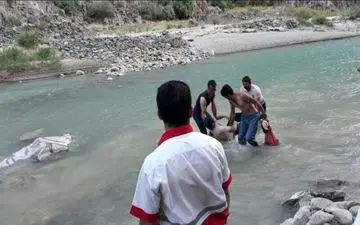 پسر ۱۷ ساله نشتارودی در رودخانه‌ای در کلاردشت غرق شد