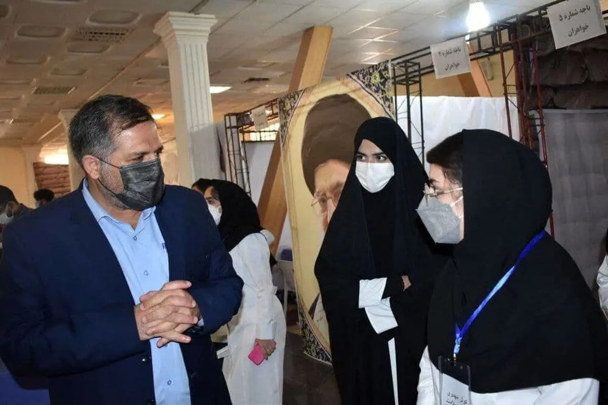 مشارکت ۲۵۰ نفر از دانشجویان دانشگاه در پویش «مجاهدین واکسیناسیون»