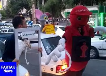 "کمپین از خودمان شروع کنیم"در شهر کرمانشاه به روایت تصویر 