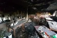 آتش‌سوزی در یک رستوران ۳ طبقه در ساحل خرمشهر