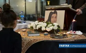 اختصاصی/ مراسم  متفاوت چهلمین روز درگذشت مادر پرفسور میرجلال الدین کزازی به روایت تصویر