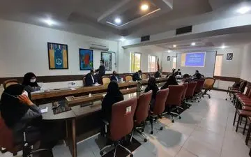 نشست صمیمی معاون راهبری استان های حوزه هنری کشور با پرسنل حوزه هنری