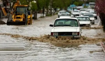 سیلاب سبب آبگرفتگی عمومی معابر و قطع آب شرب شهروندان غرب مازندران شد