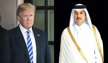 ترامپ با امیر قطر دیدار می‌کند