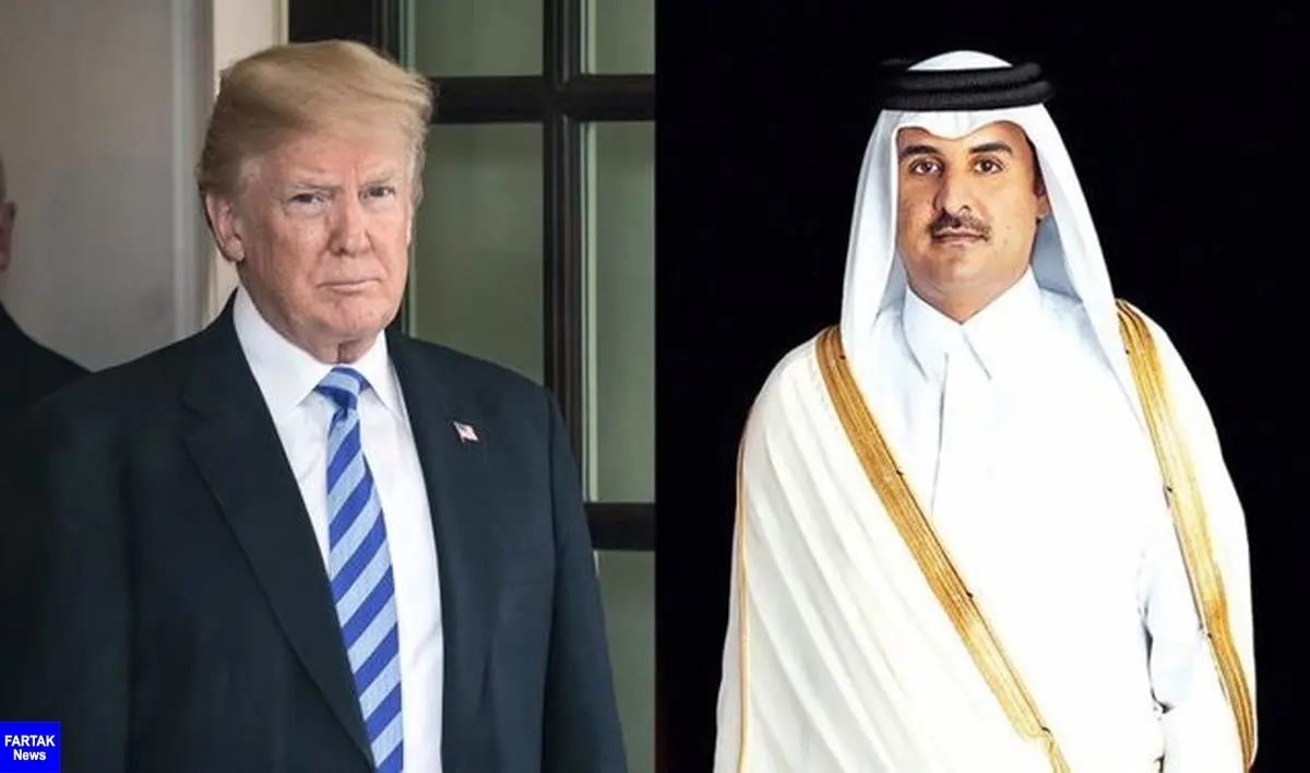 ترامپ با امیر قطر دیدار می‌کند