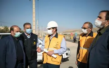 عملیات جهادی تعمیرات شبکه شرکت توزیع نیروی‌برق استان کرمانشاه