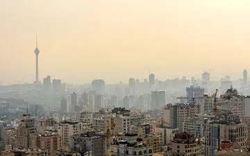  تمام مناطق تهران در وضعیت قرمز آلودگی هوا/ منطقه ۱۹ در وضعیت بنفش 