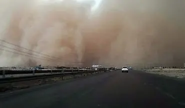 توفان شن حرکت قطارهای مشهد ـ سرخس را متوقف کرد 