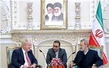 
در دیدار رئیس مجلس با وزیر امور خارجه انگلیس چه گذشت
