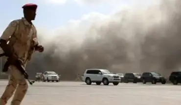 وقوع انفجار مهیب در نزدیکی فرودگاه عدن