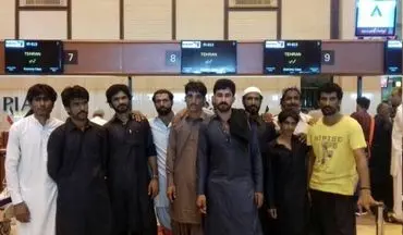 
آزادی ۱۰ ملوان ایرانی زندانی در کراچی پاکستان
