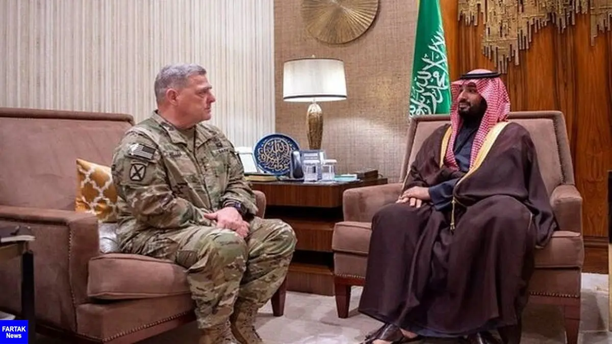 خاورمیانه، موضوع دیدار رئیس ستاد مشترک ارتش آمریکا با بن سلمان