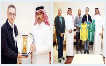 برزیلی‌ها میهمان مدیران الغرافه