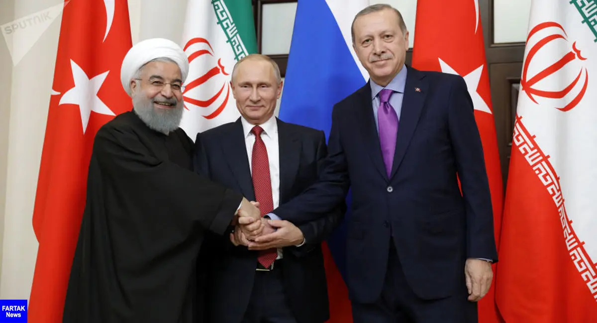 نشست مشترک روسیه، ایران و ترکیه در پاسخ به تحریم های آمریکا