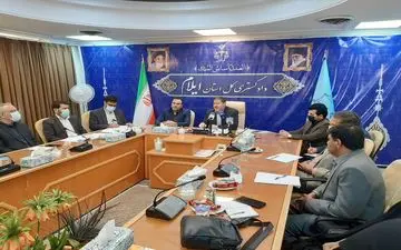 نشست خبری رییس کل دادگستری استان با اصحاب رسانه/تصویر