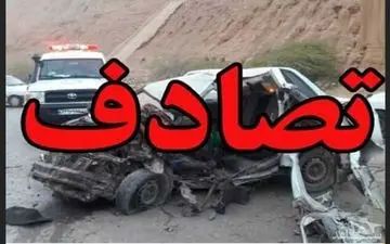 تصادف مرگبار یک دستگاه مزدا،  3 قربانی گرفت