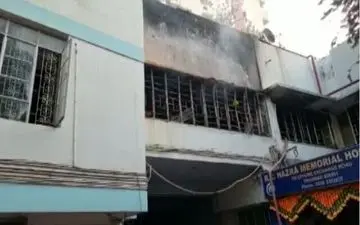 
حریق مرگبار در بیمارستانی در هند